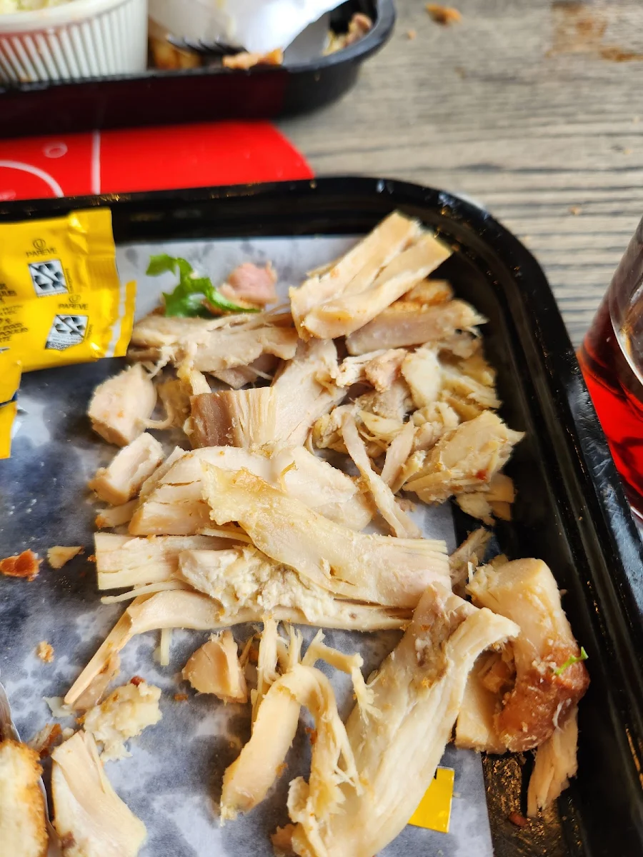 Club Sandwich Viande Brune Mais Pleins de Viande Blanche Archi Sèche Et Froide