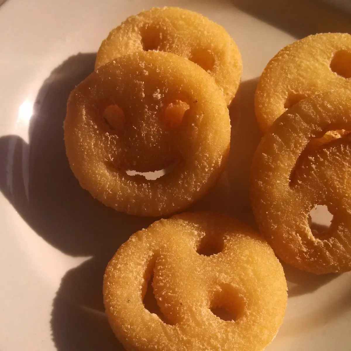 Smiley Potato Cakes