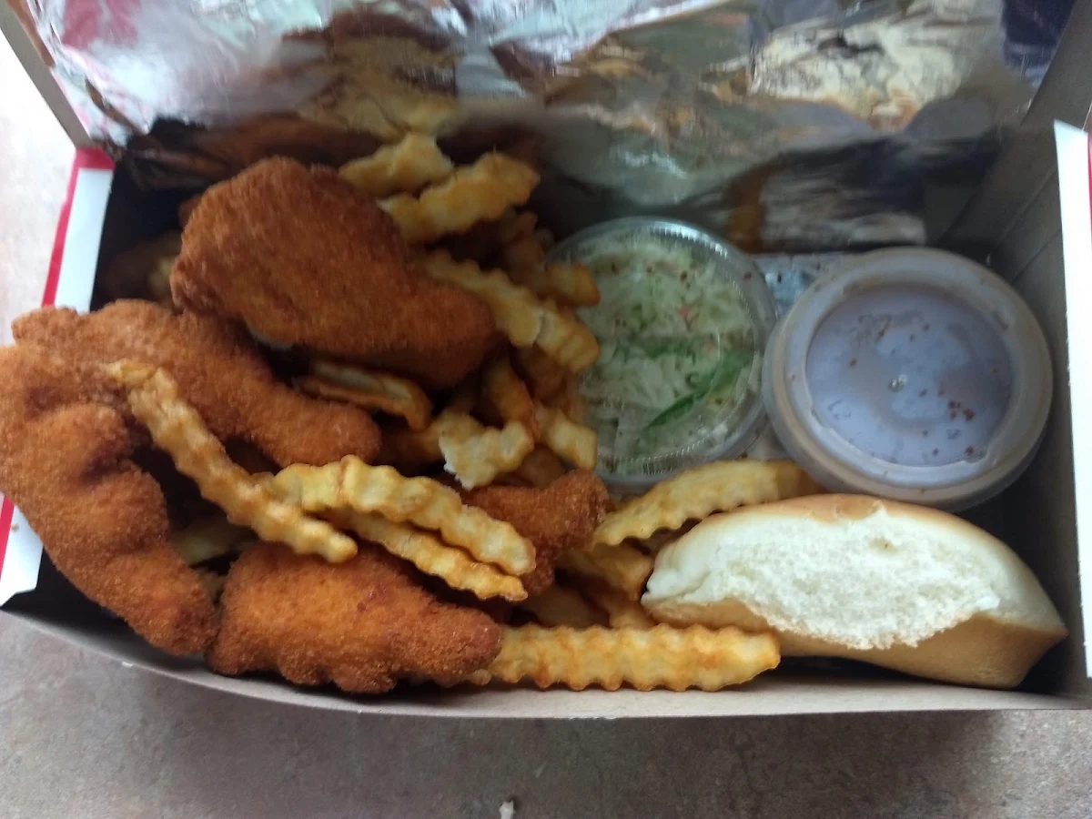 Chicken Nuggets and Fries, Dixie Lee Take-Out
