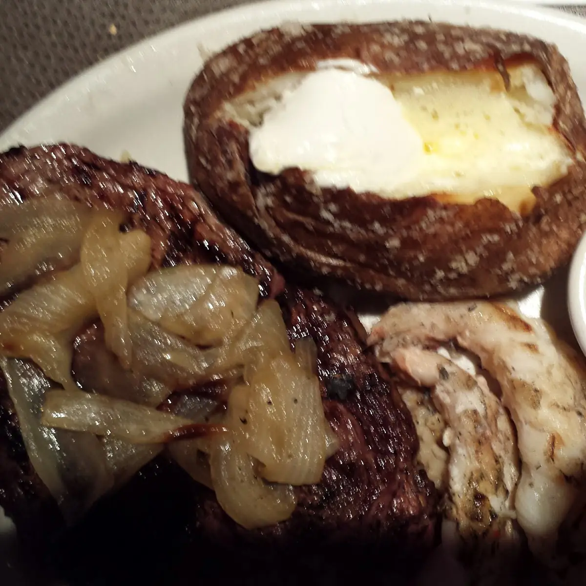 Steak and Lobster Tail