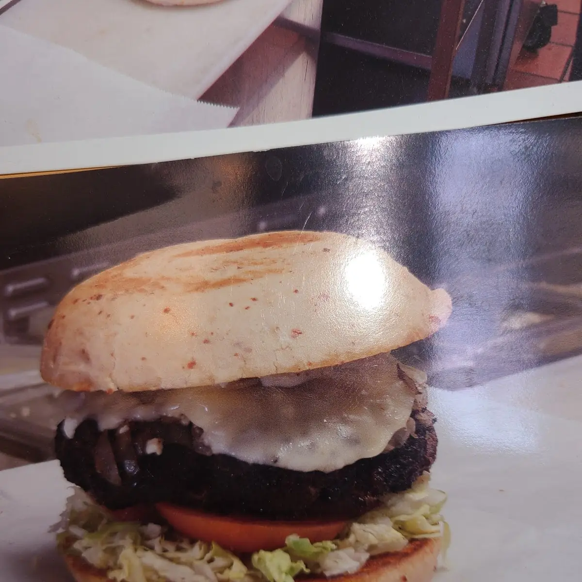 Mushroom Swiss Burger