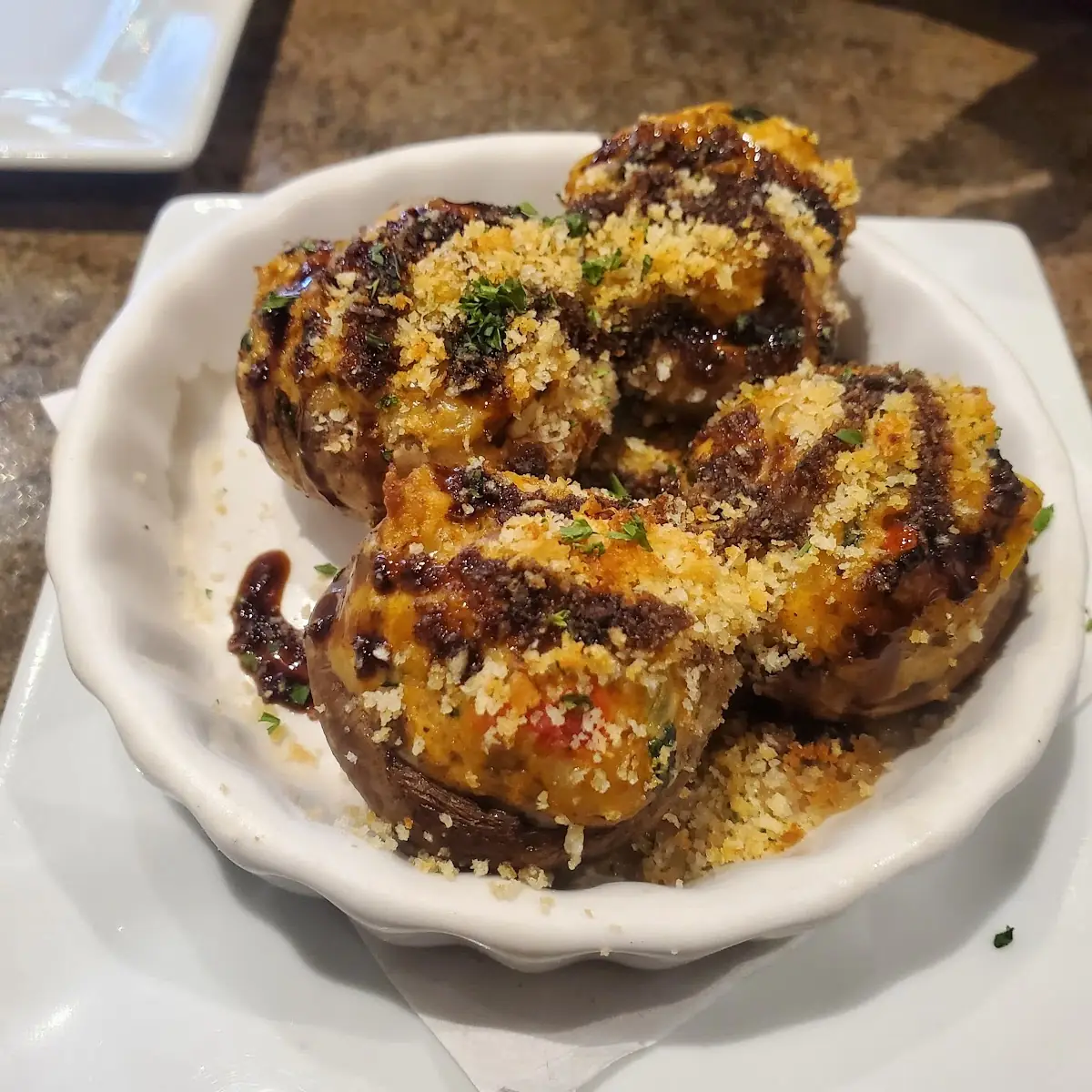 Chorizo Stuffed Mushrooms