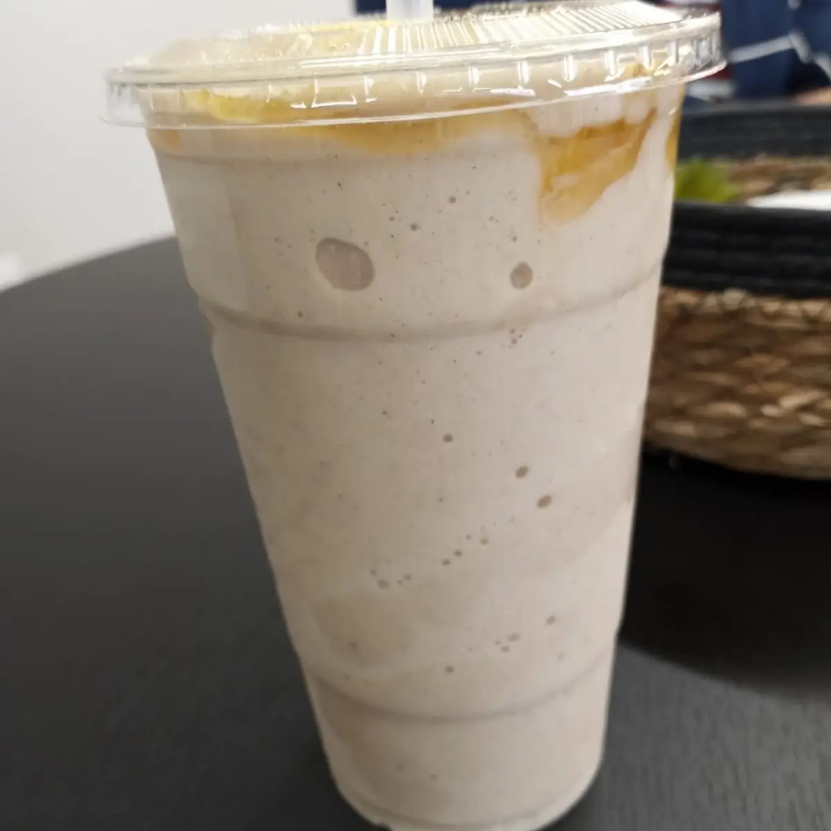 Pumpkin Pie Fried Ice Cream Protein Shake
