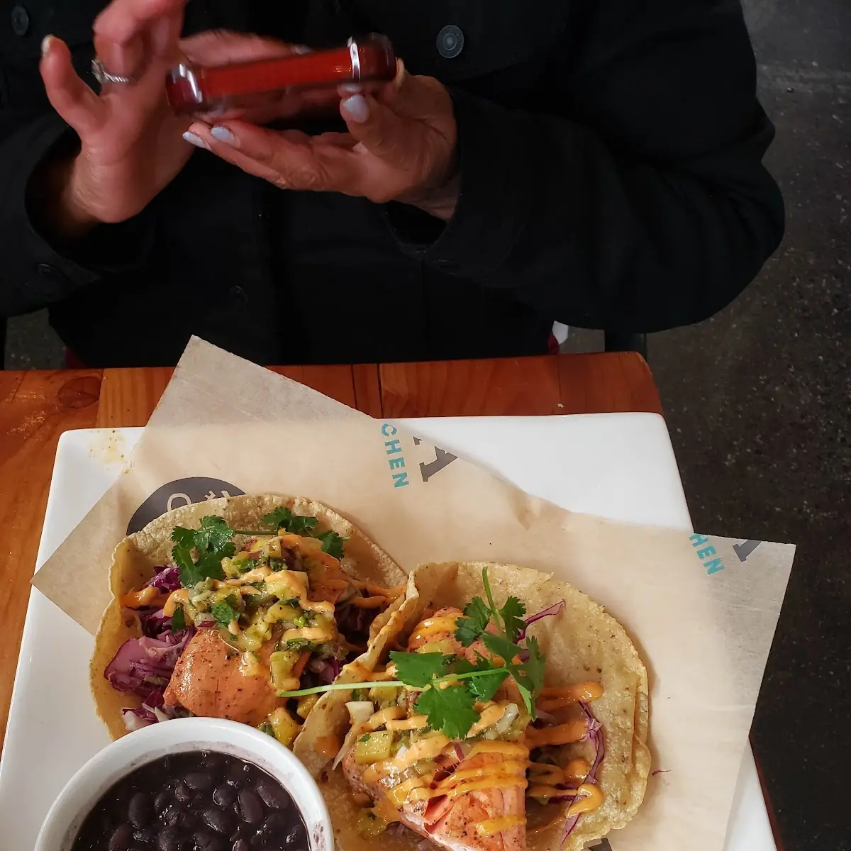 Bohemia Beer Battered Cod Tacos