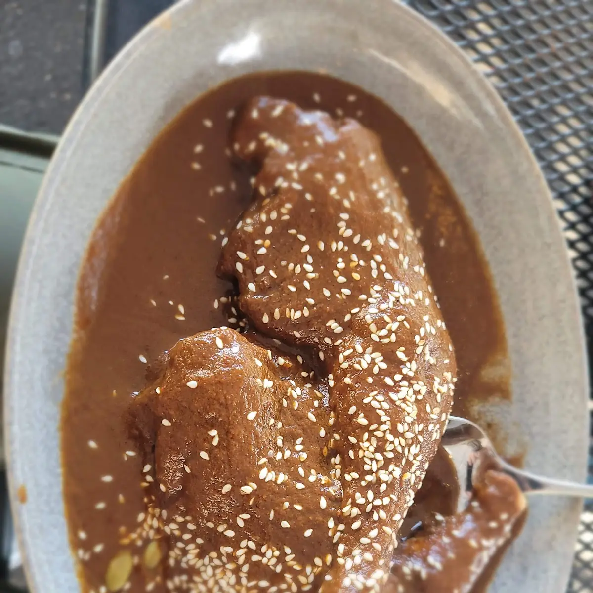 Mole Poblano Enchiladas