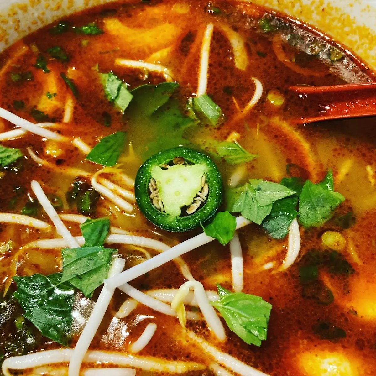 Lemongrass Chicken Noodle Soup