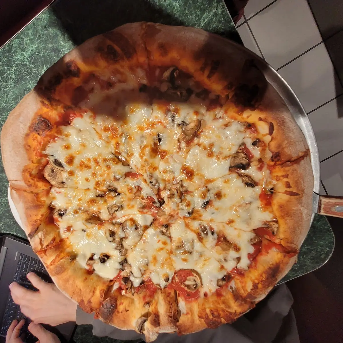 Mushroom Pizza