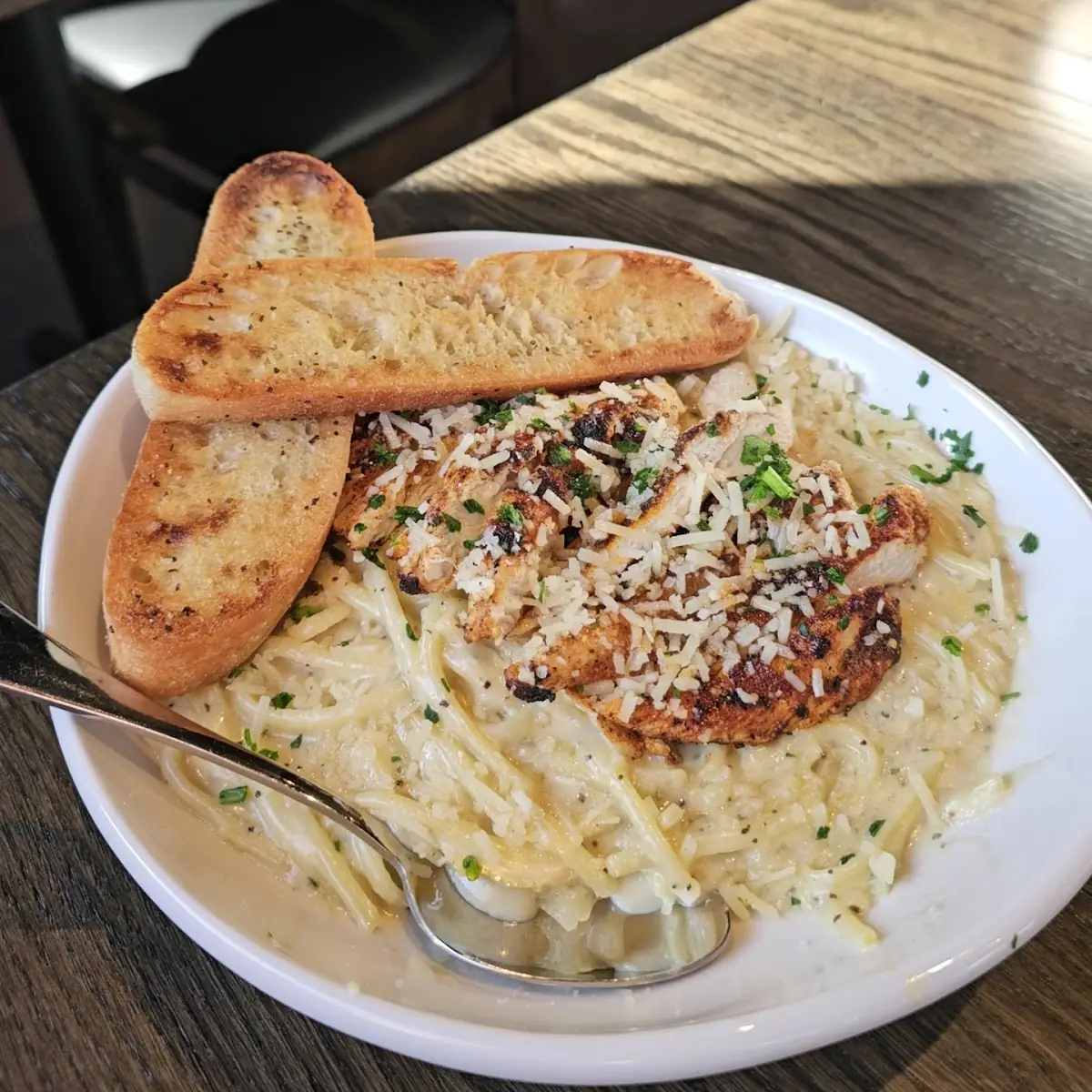 Blackened Chicken Alfredo