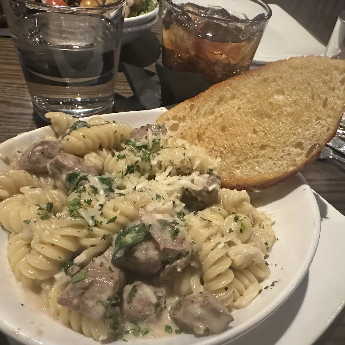 Gorgonzola Steak Pasta