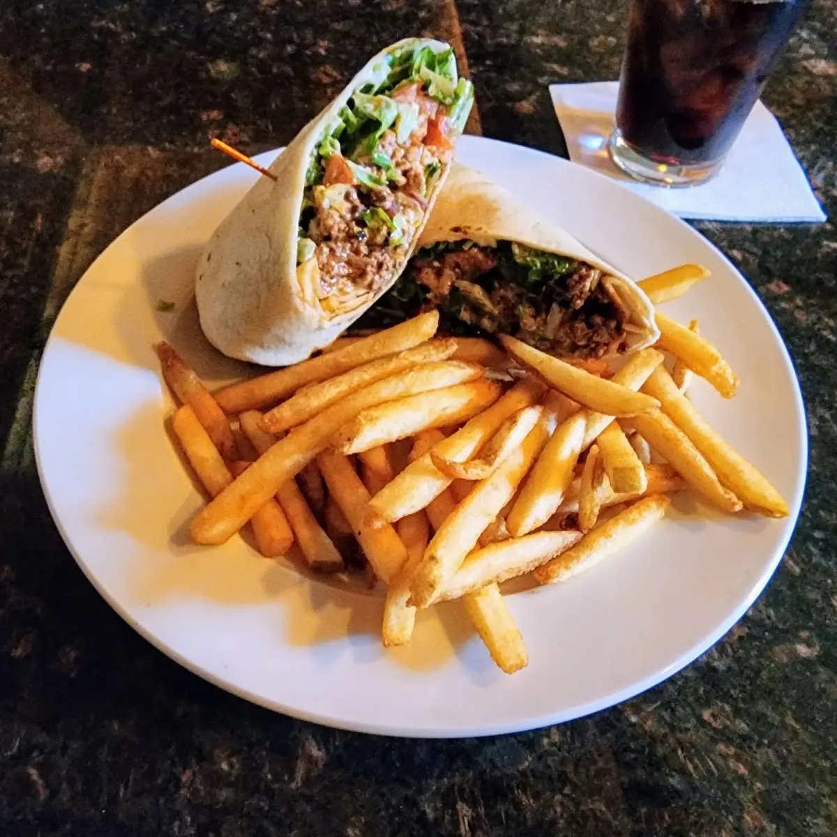 Chopped Cheese Wrap