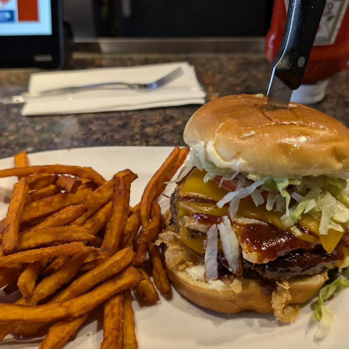 Whiskey River BBQ Chicken Sandwich