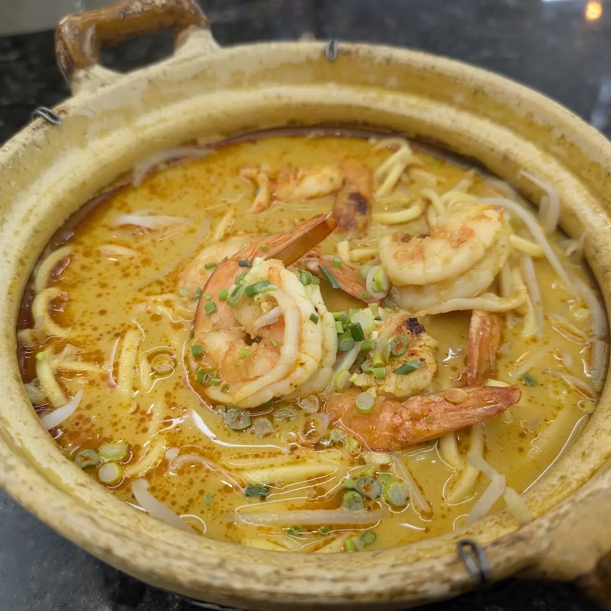 Prawn Laksa Noodle Soup