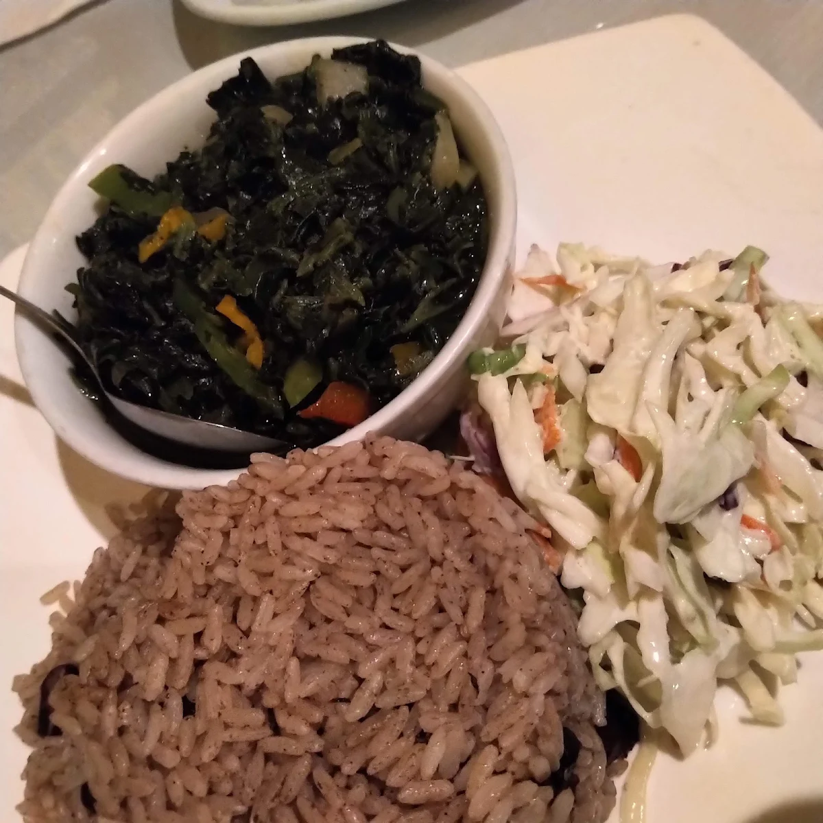 Callaloo and Potato
