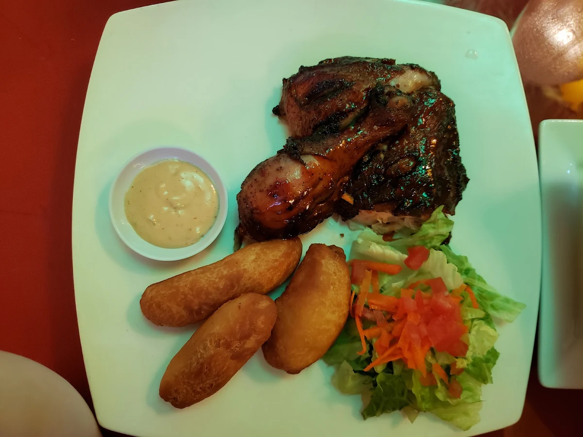 Jerk Chicken with Festival