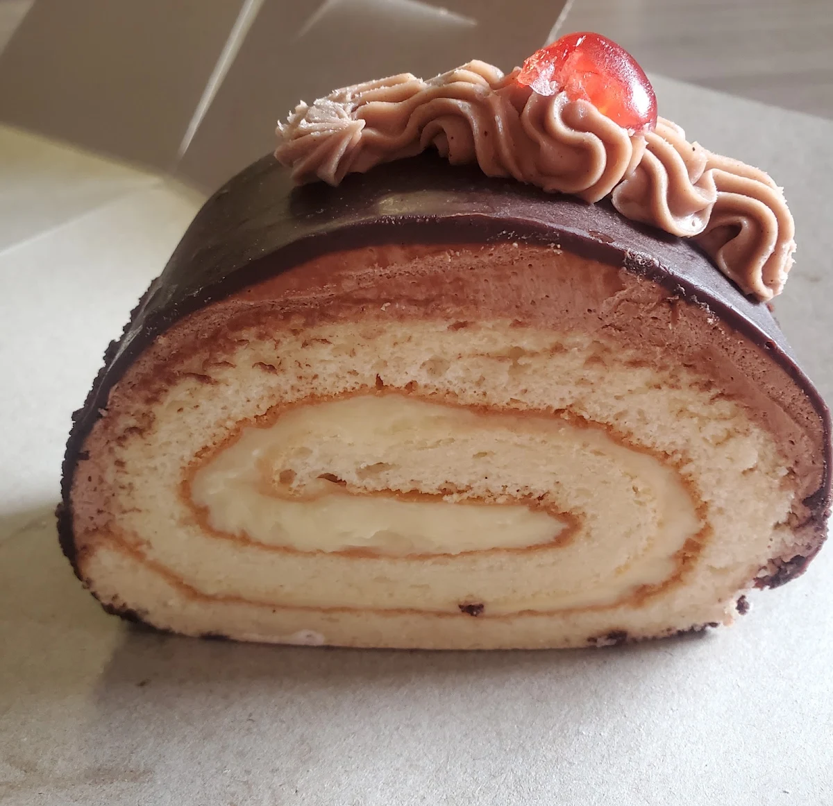 Boston Cream Cupcake