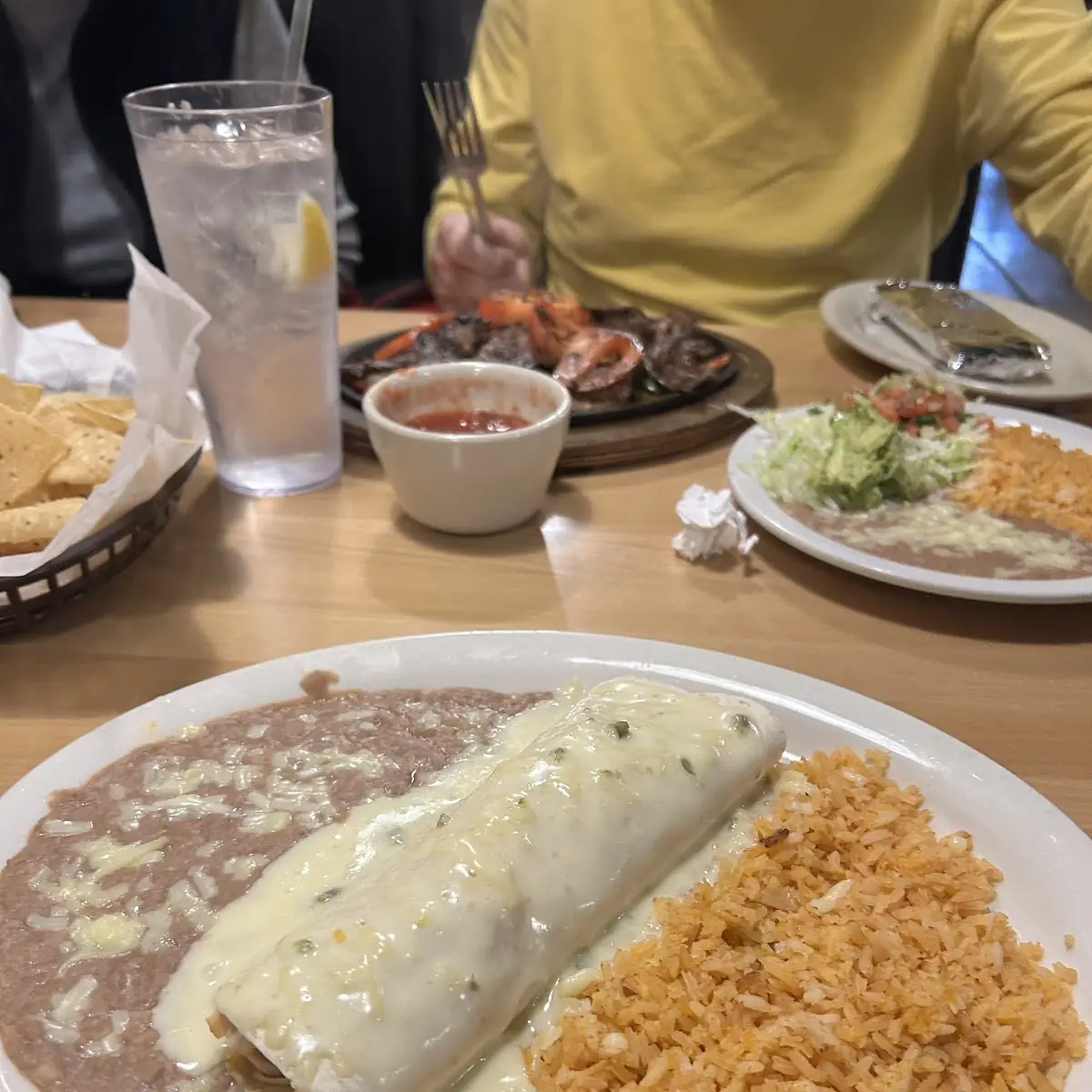 Chicken Burrito Dinner