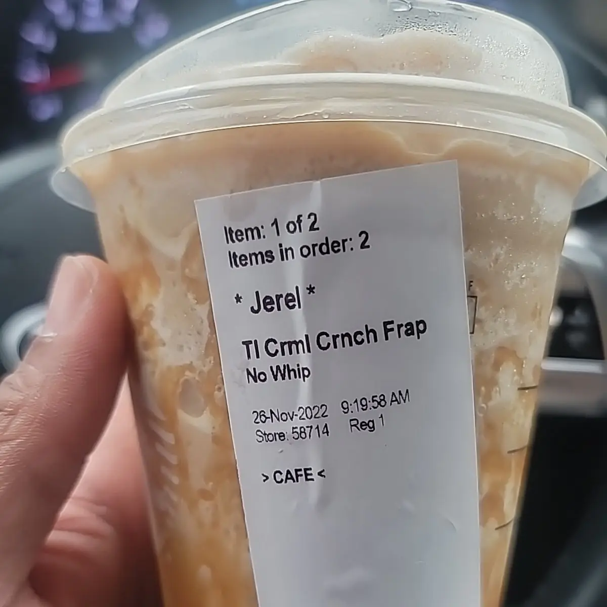 Iced Brown Sugar Shaken Espresso
