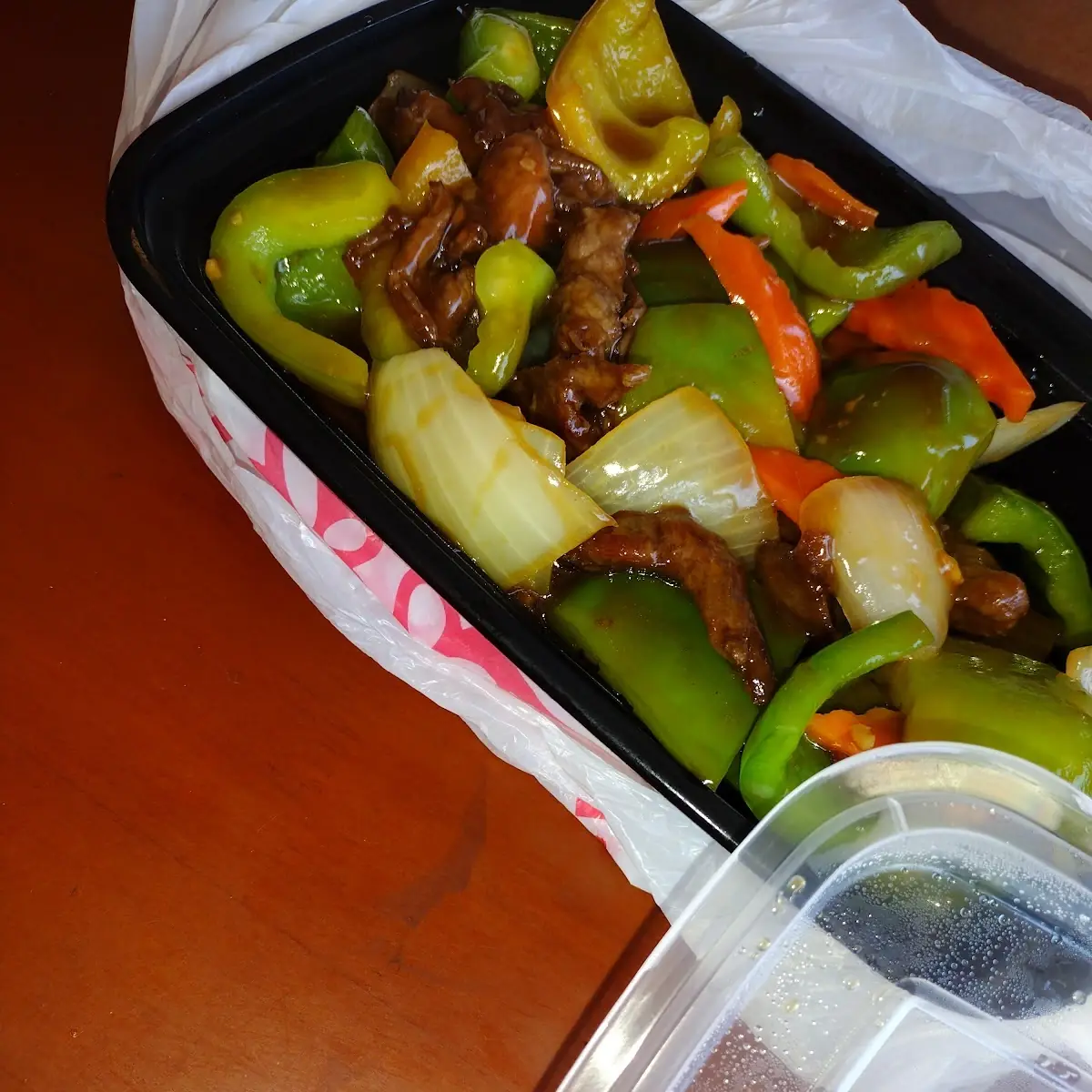 Onion Bell Pepper Steak