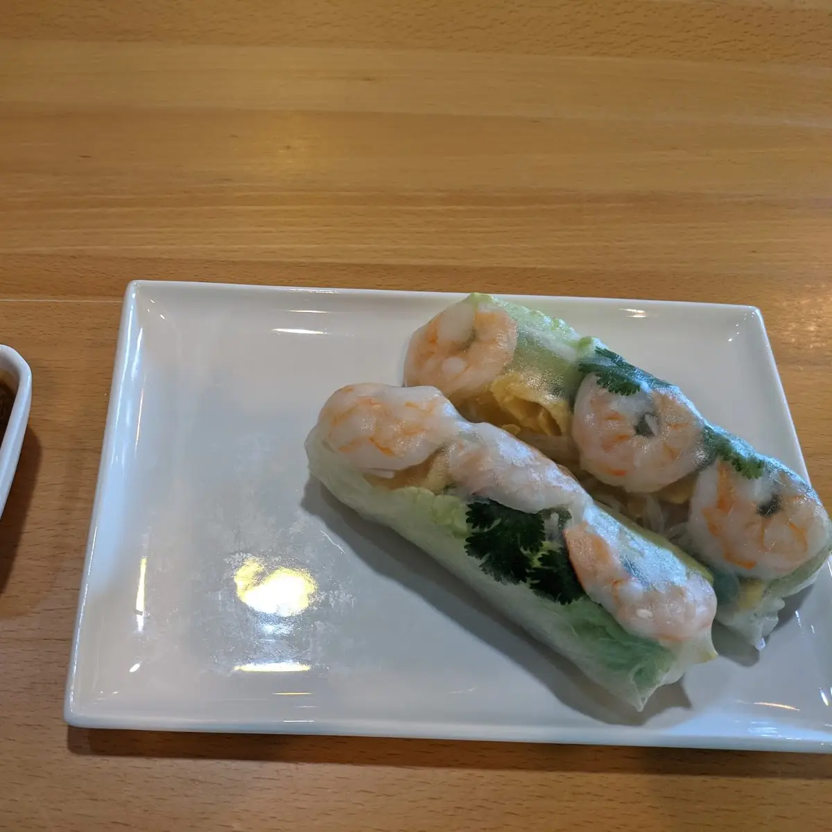 Spring Rolls with Peanut Sauce