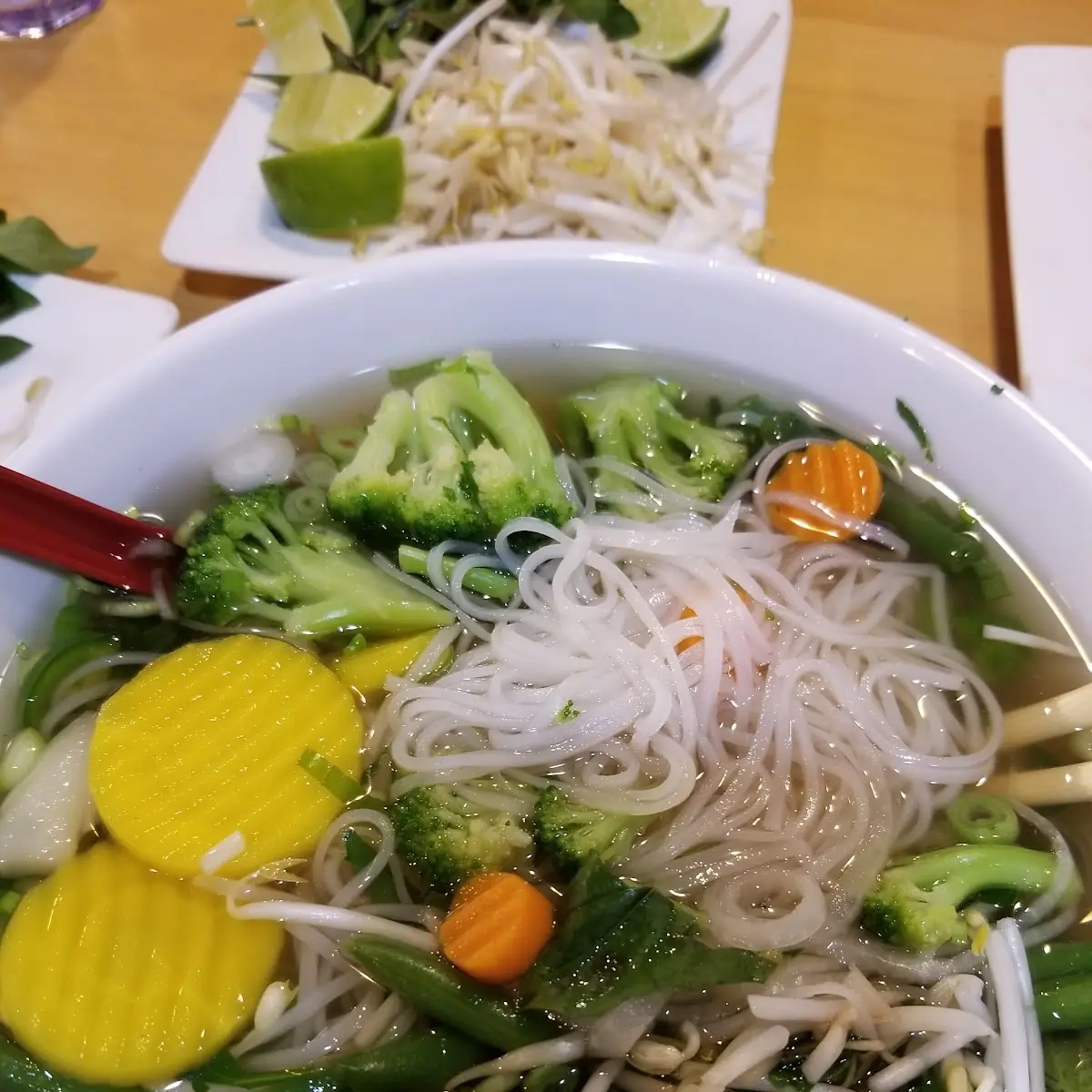Vegetable Pho w Veggie Broth