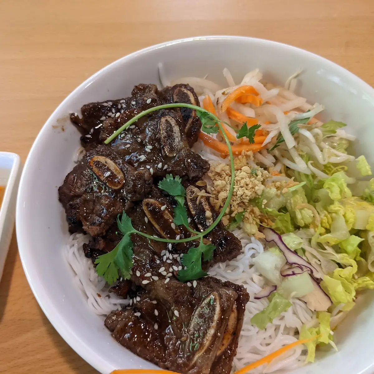 Vermicelli-BBQ Short Ribs