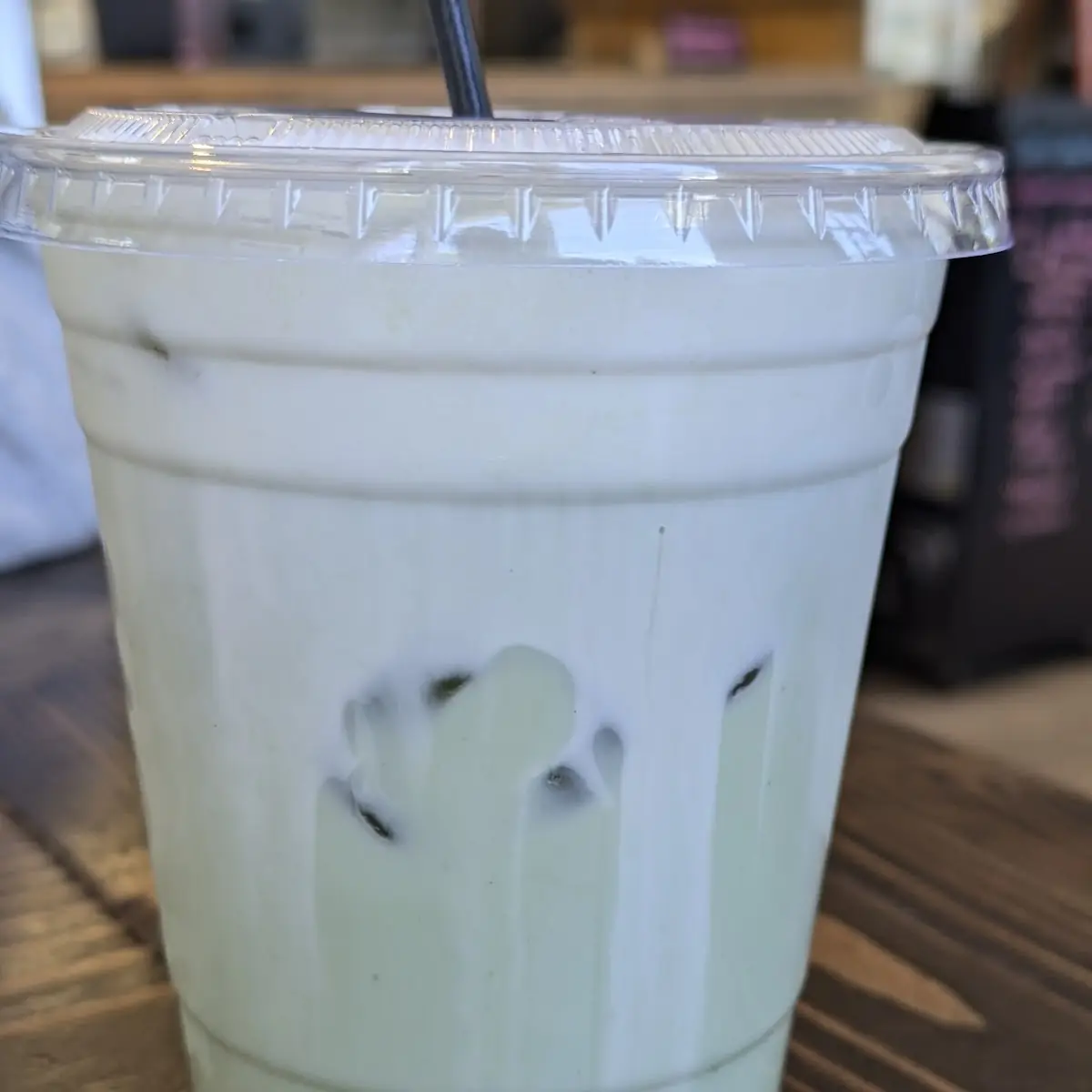 Iced Lavender Matcha Latte
