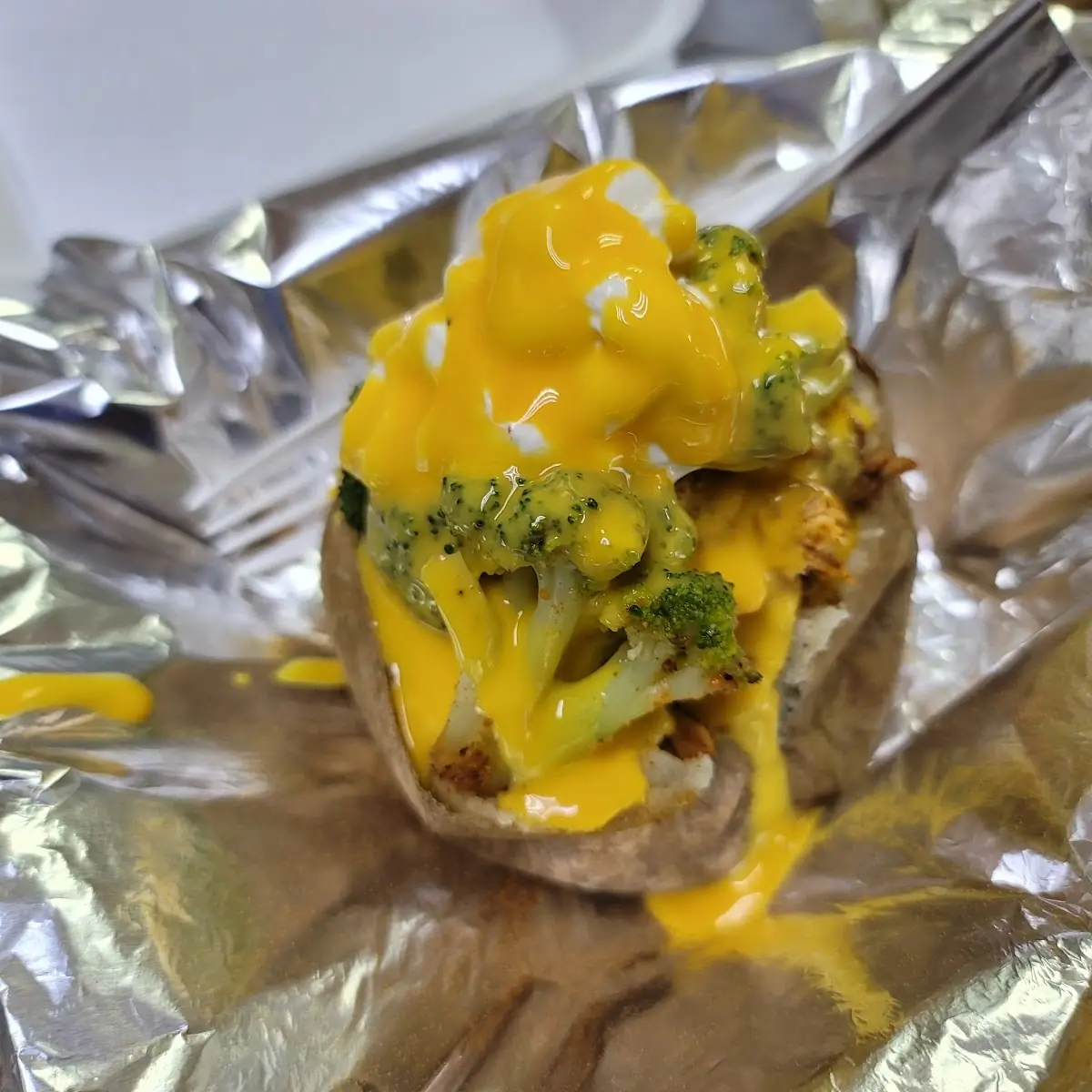 Loaded Chicken Baked Potato
