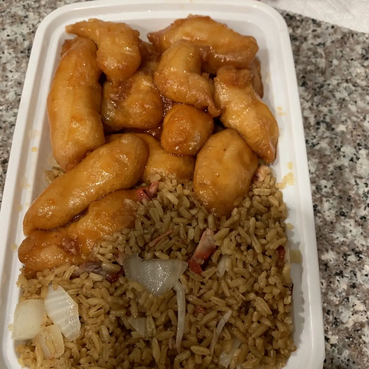 Honey Chicken Platter
