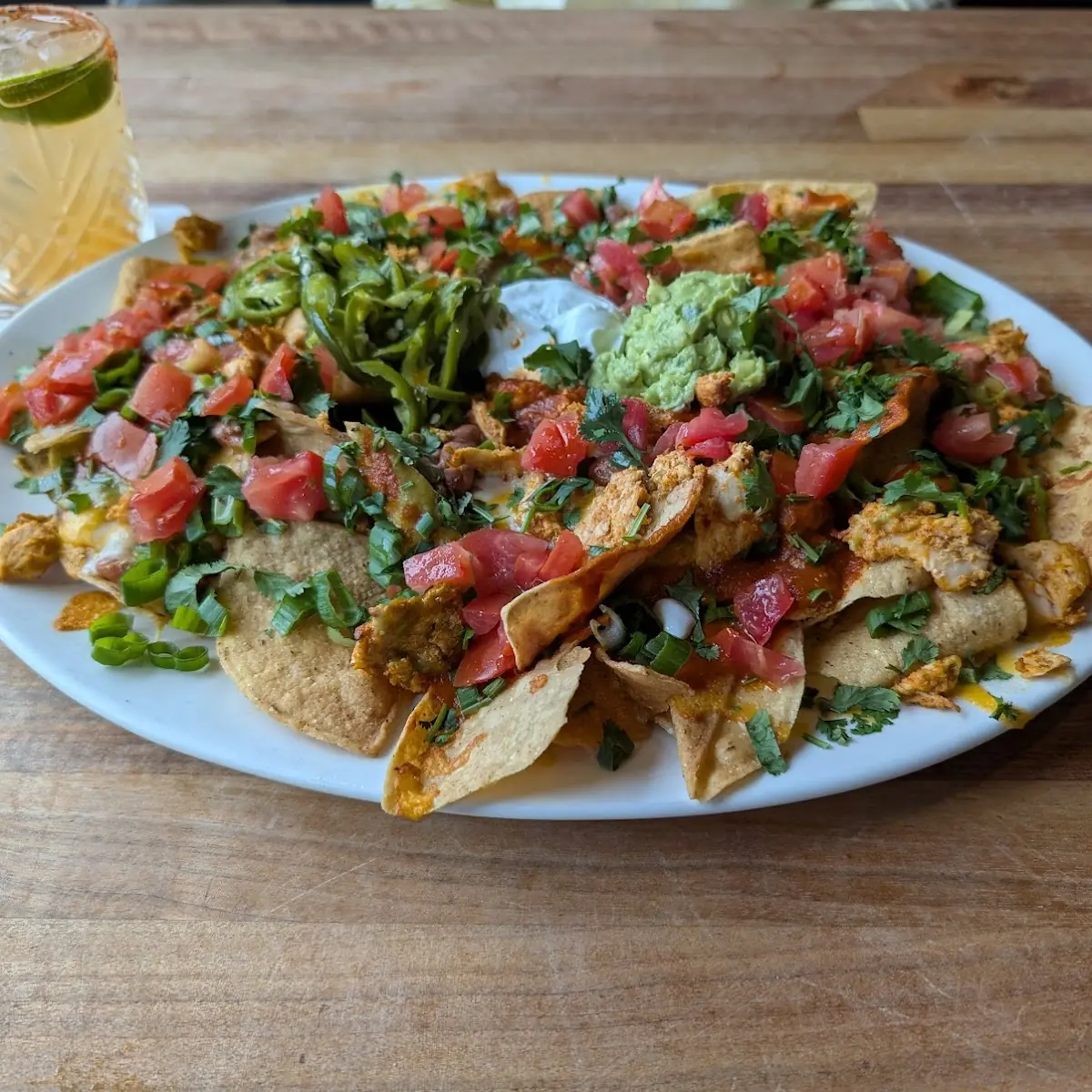 Chicken Nachos Minus Chicken