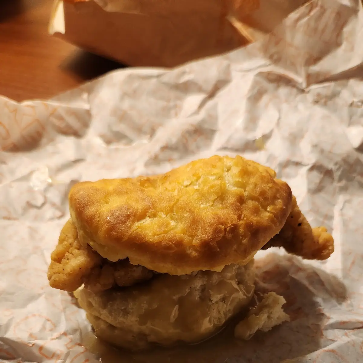 Honey Chicken Biscuit