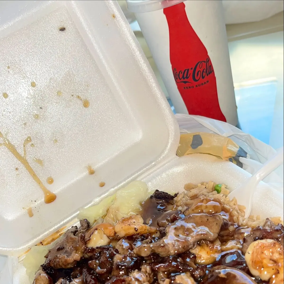 Shrimp Teriyaki with Fried Rice