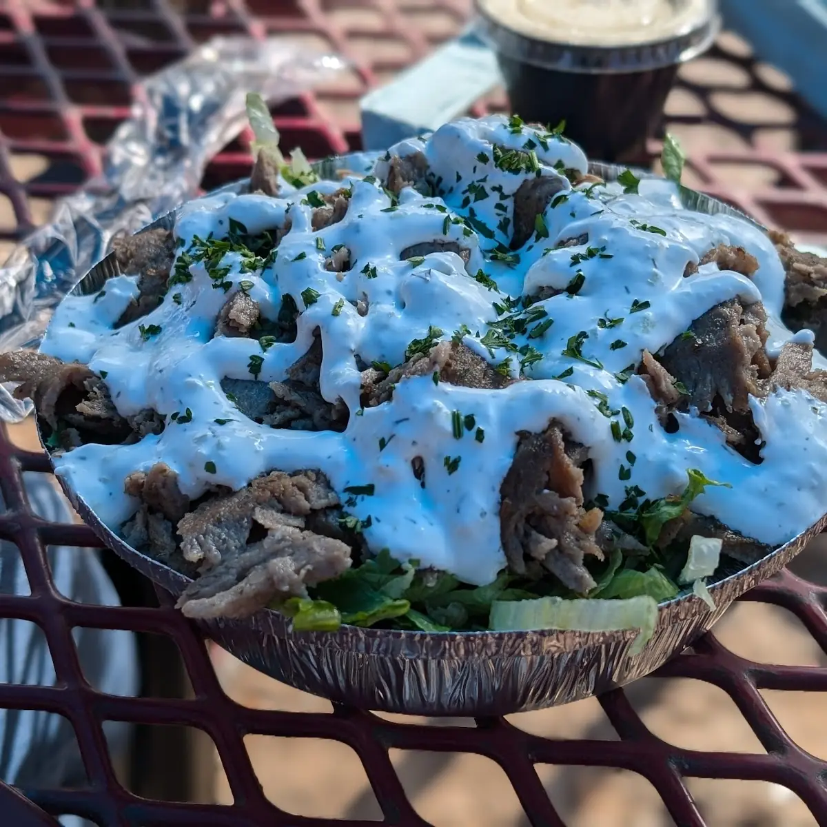 Gyro Rice Bowl