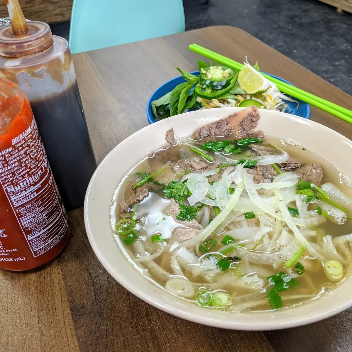 Pho DAC Biet Steak Tendon Tripe