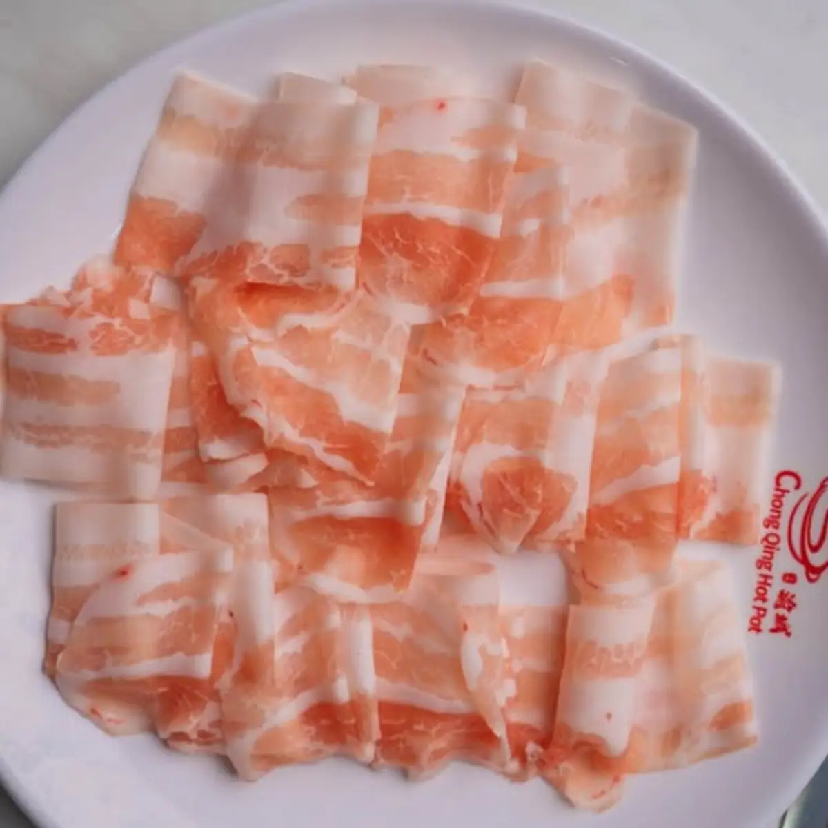 Sliced Pork Belly