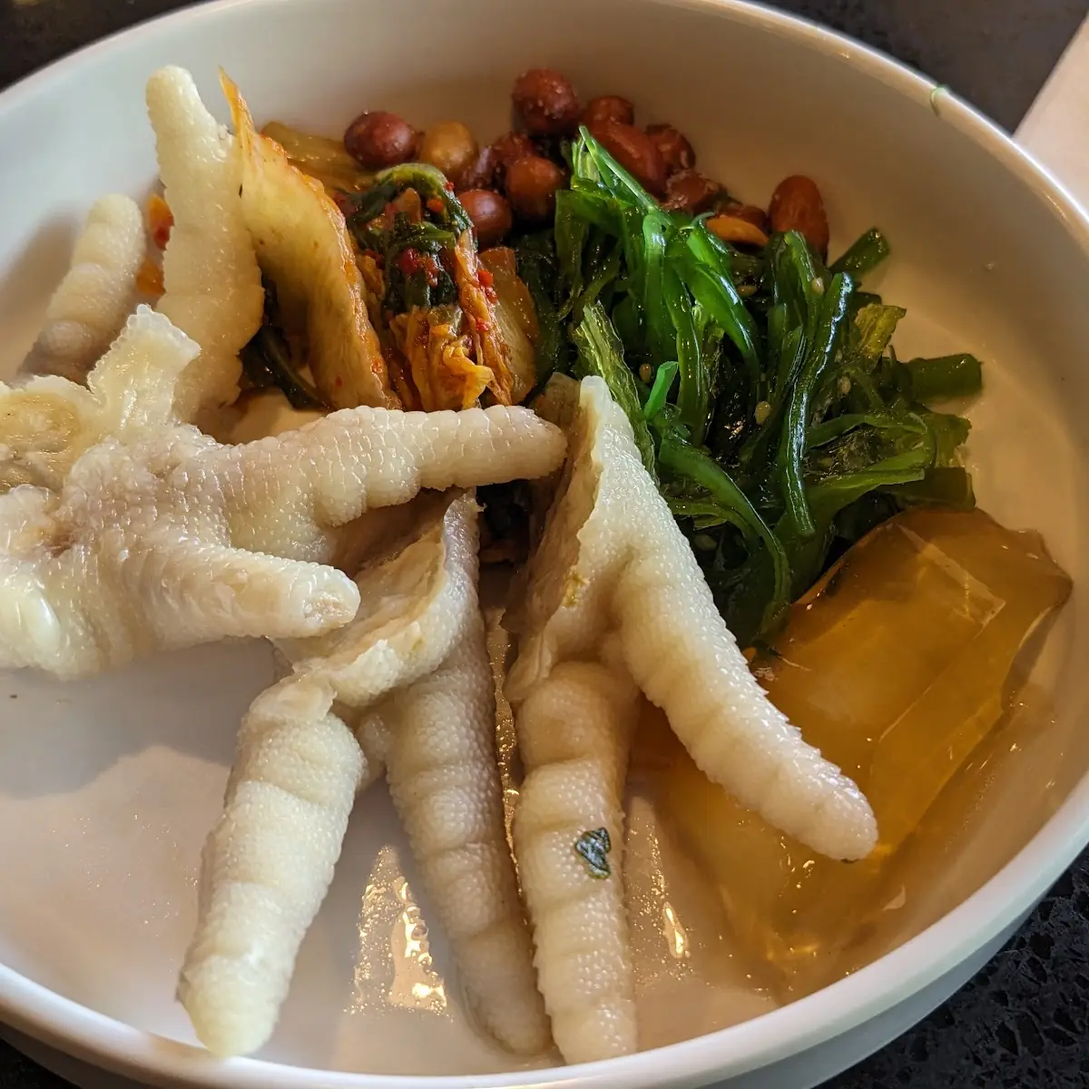 White Chicken Feet