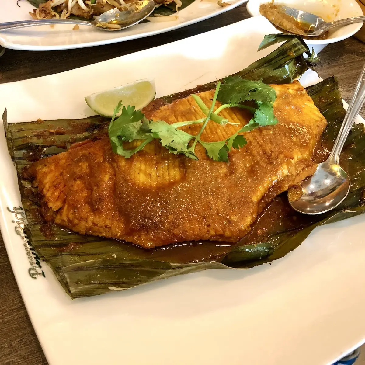 Banana Leaf Salmon Fillet