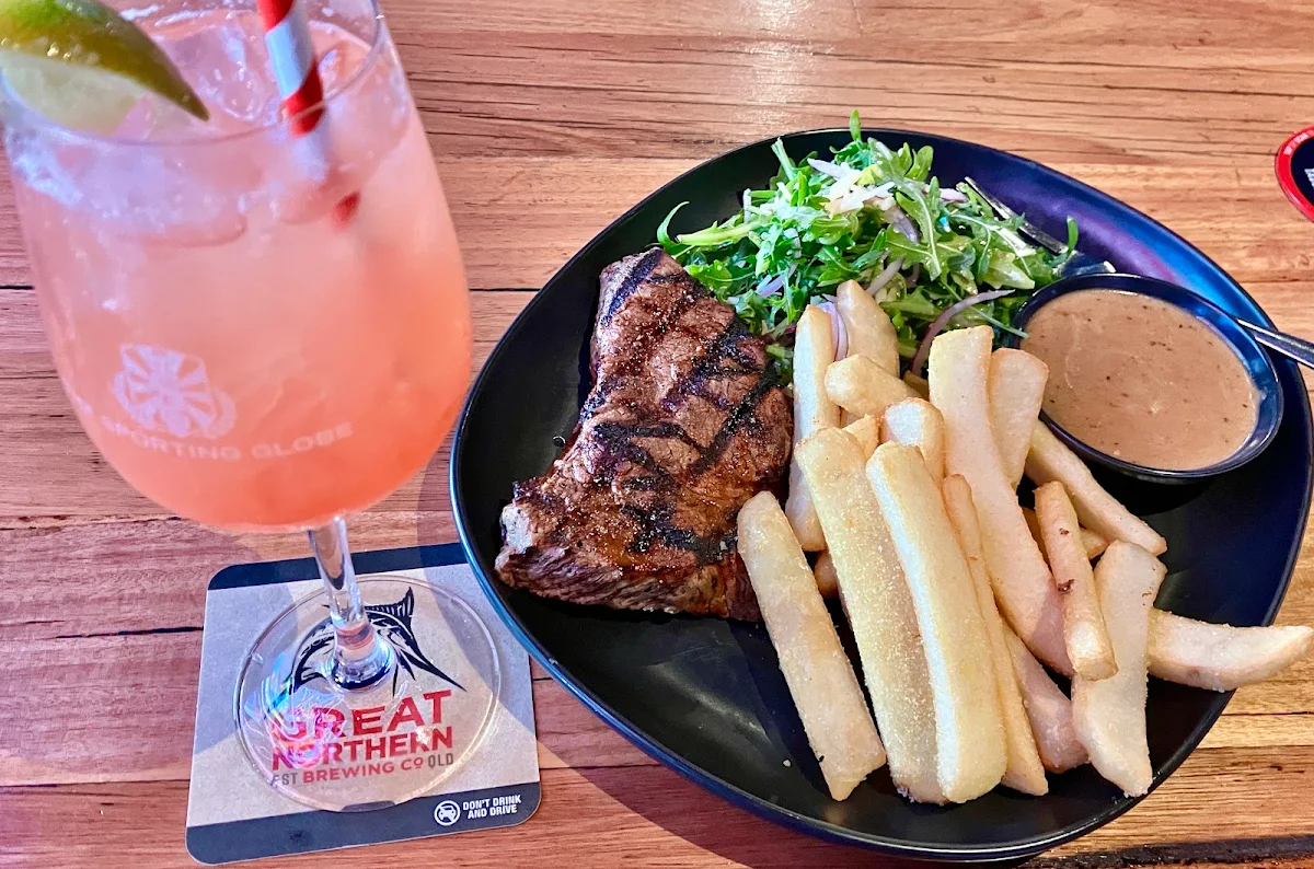 Watermelon Spritz, The Sporting Globe Bar & Grill Robina