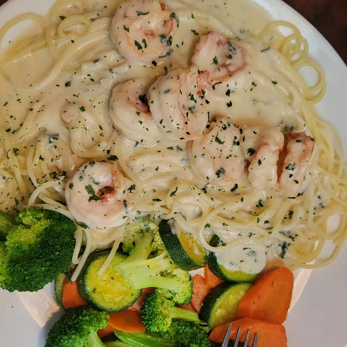 Shrimp Alfredo