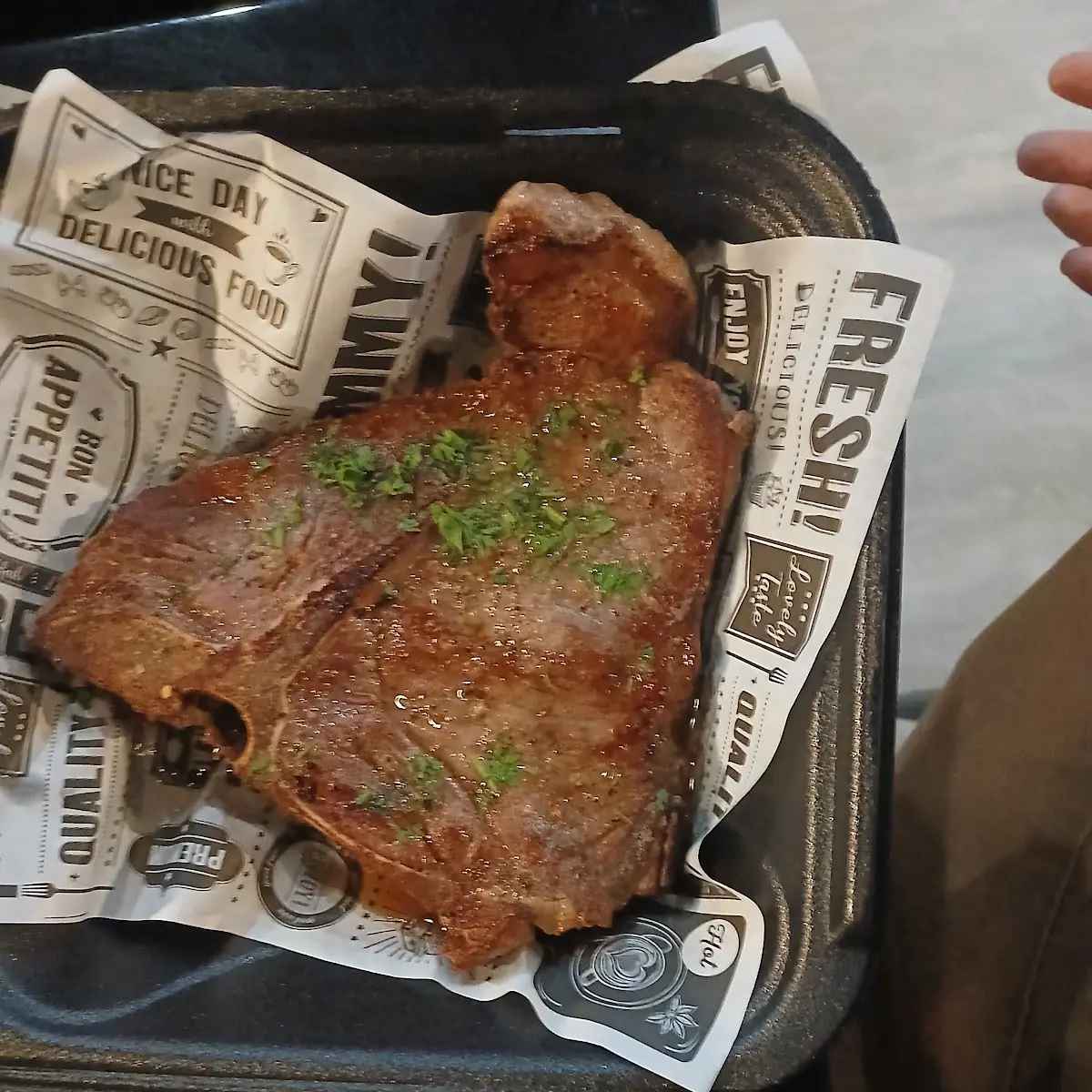 40 T-Bone Steak not Even a Quarter Inch Thick