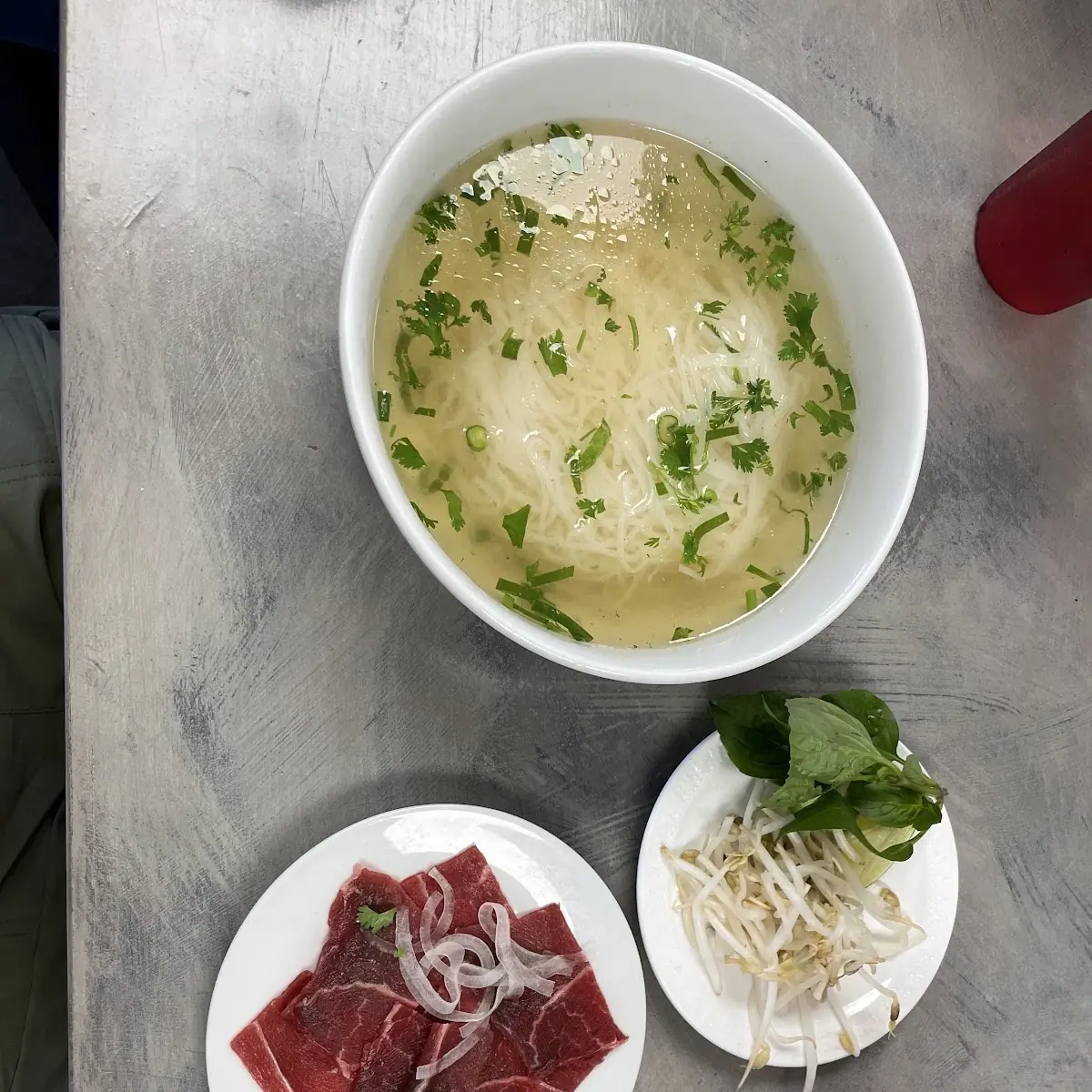 Pho Tai Rare Steak