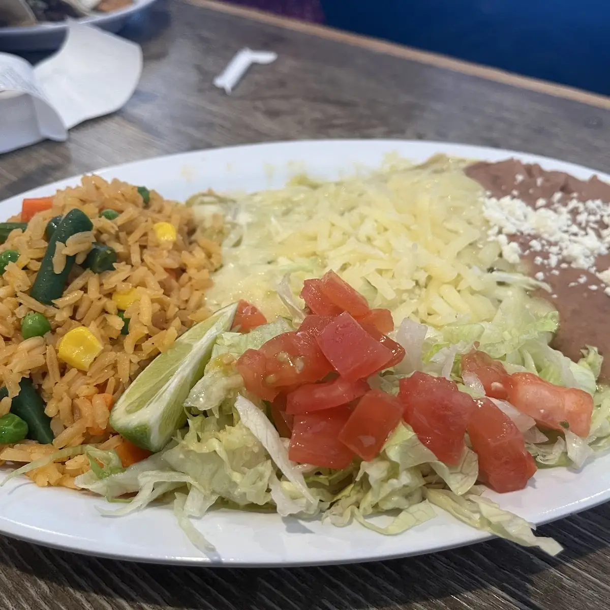 Enchilada Plate