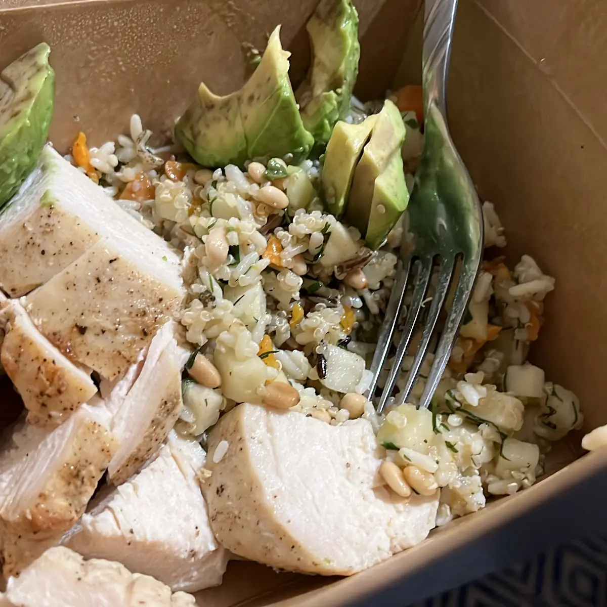 Grain Salad with Chicken