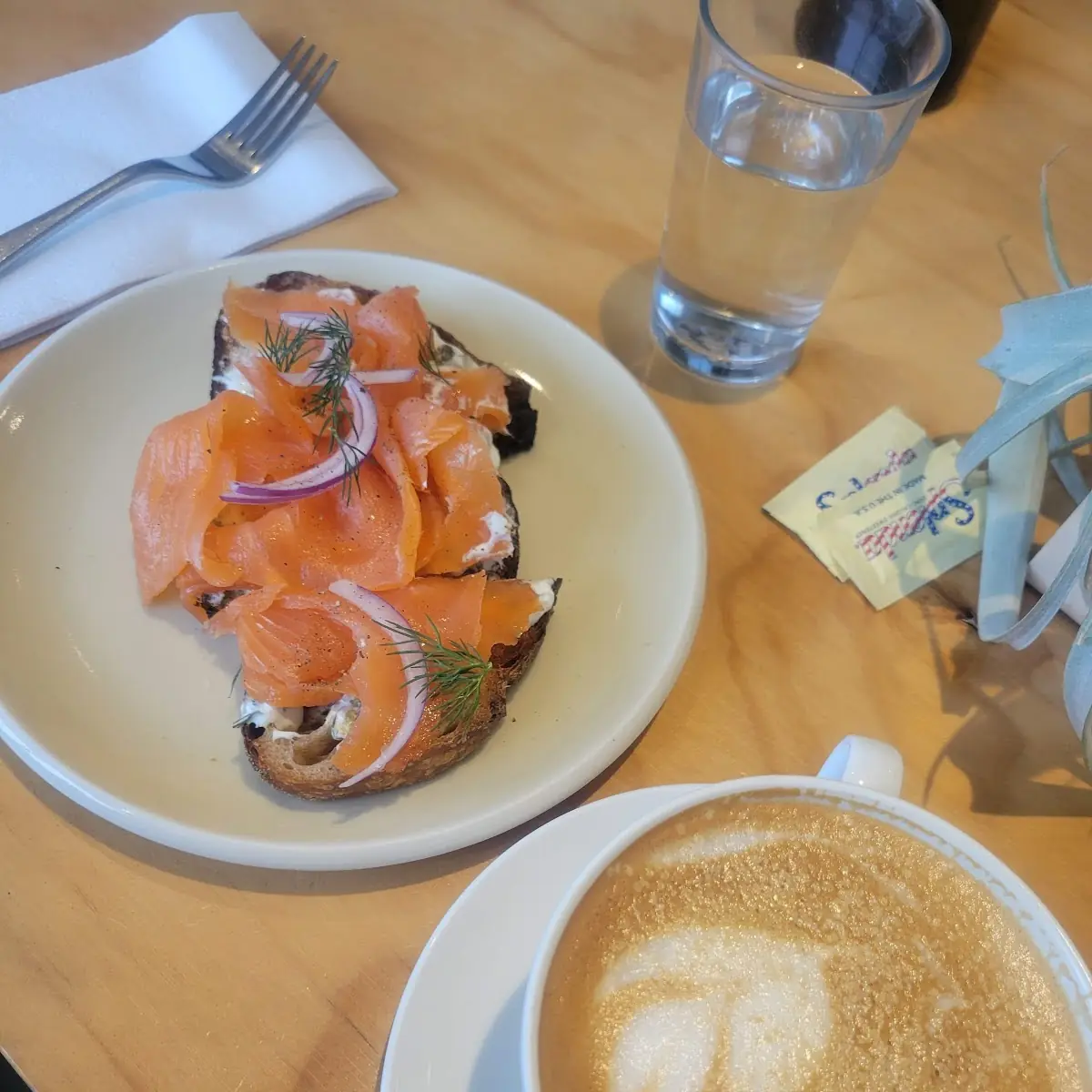 Smoked Salmon Toast