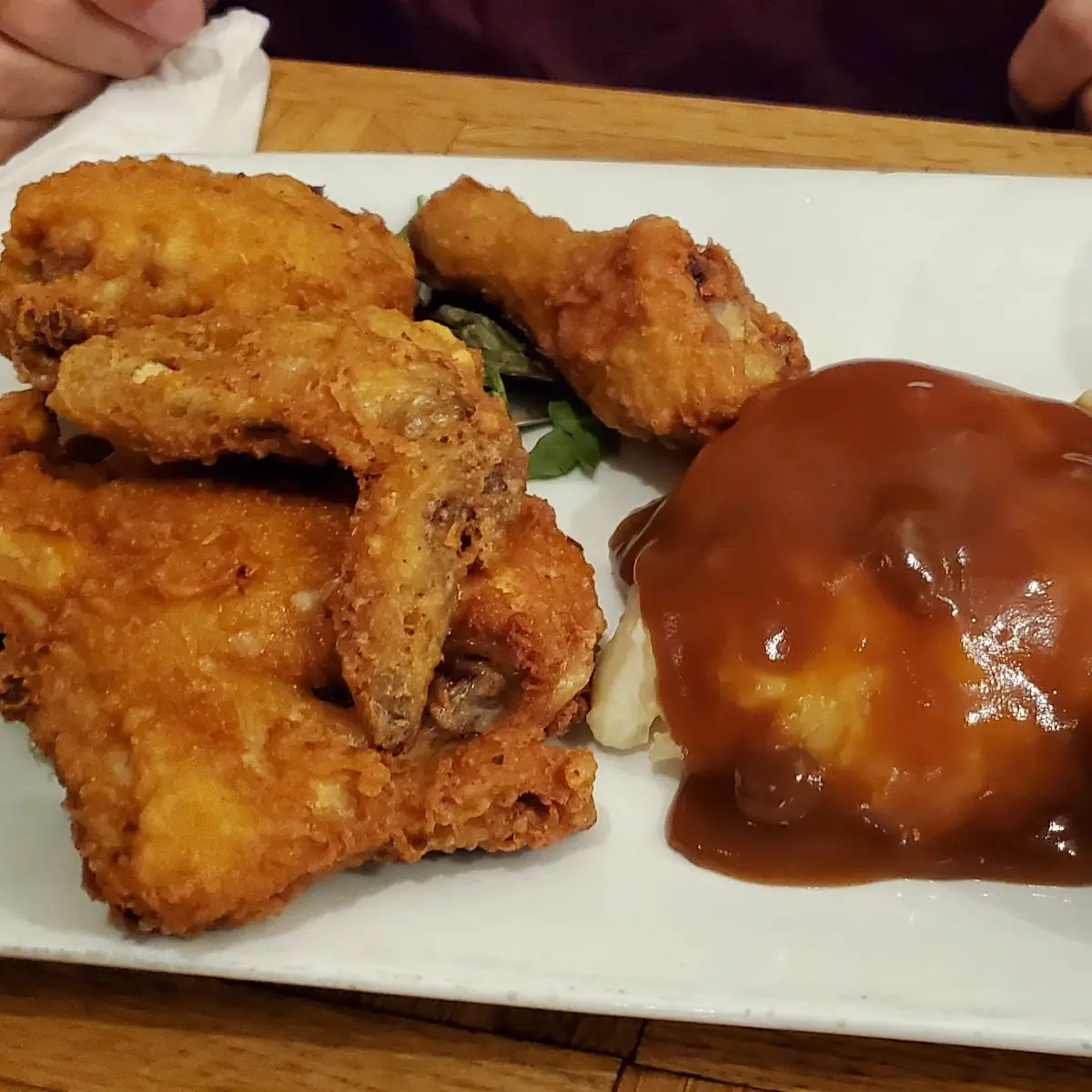 Honey-Battered Fried Chicken