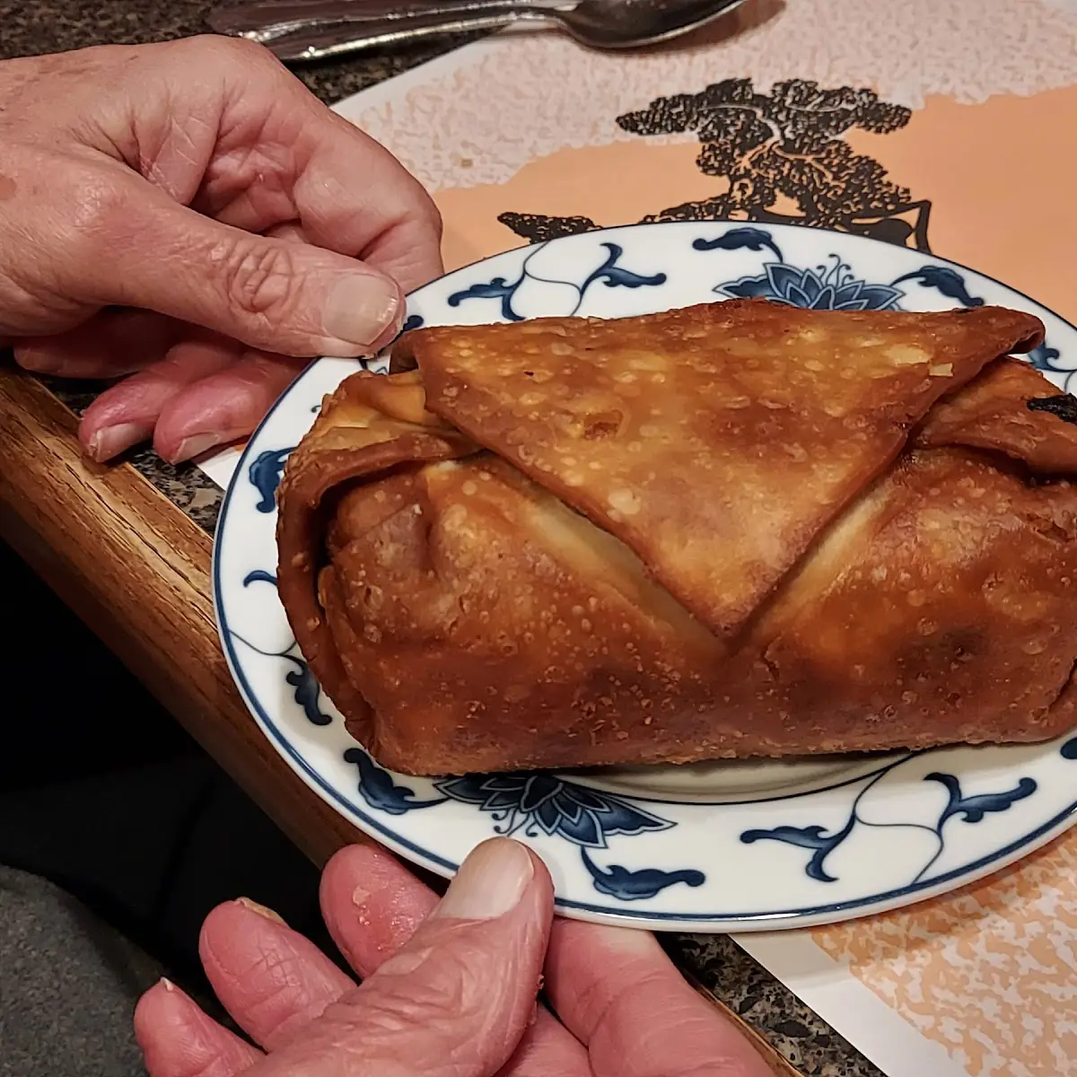 Jumbo Shrimp Egg Roll