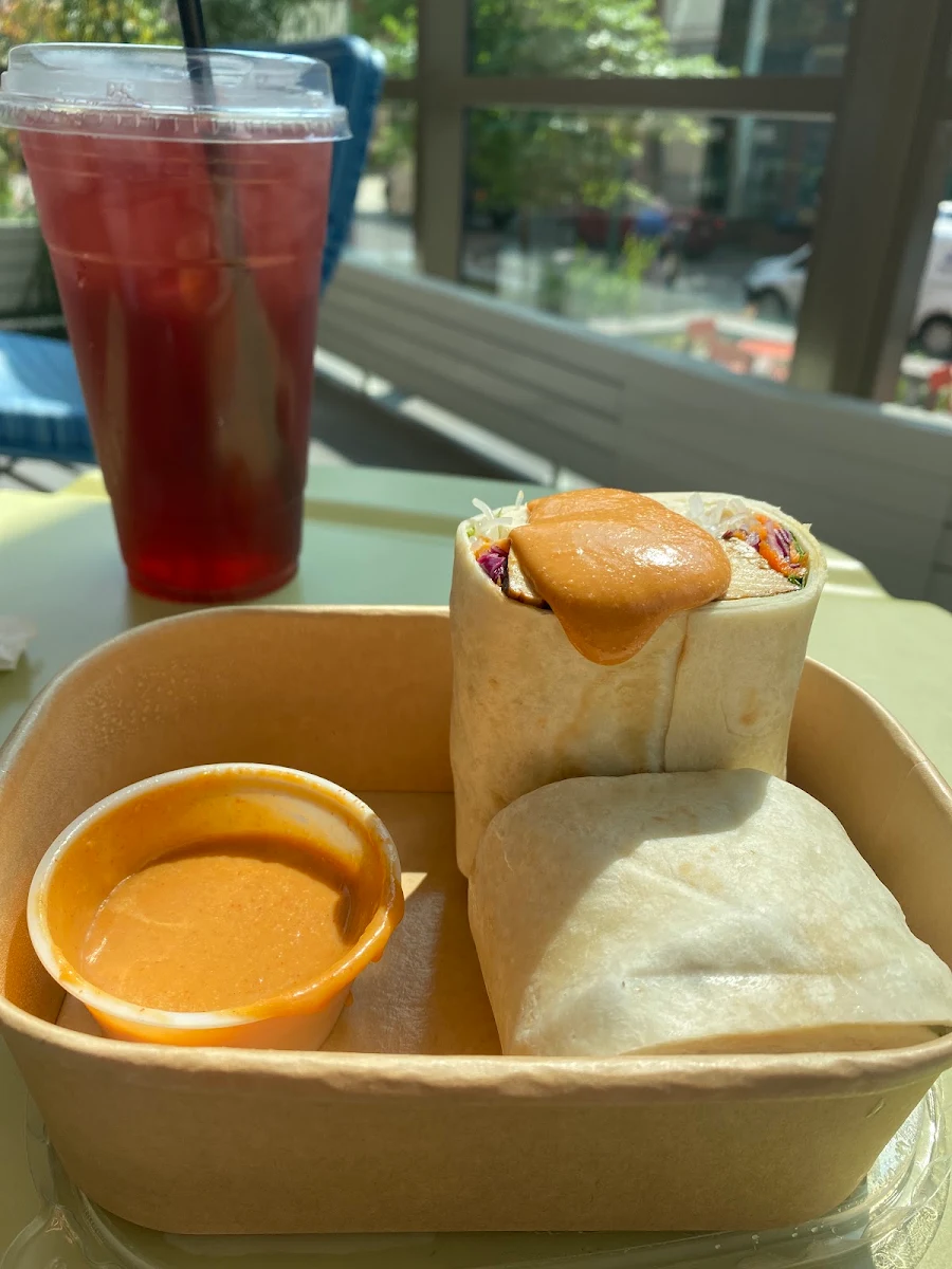 Thai Chicken Wrap