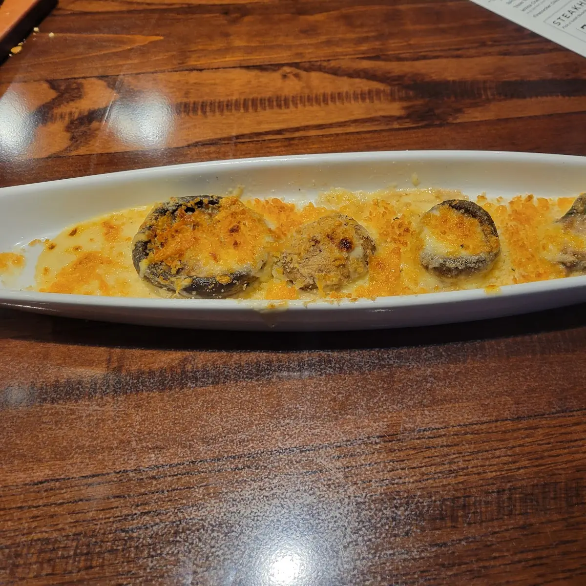 White Cheddar Stuffed Mushrooms