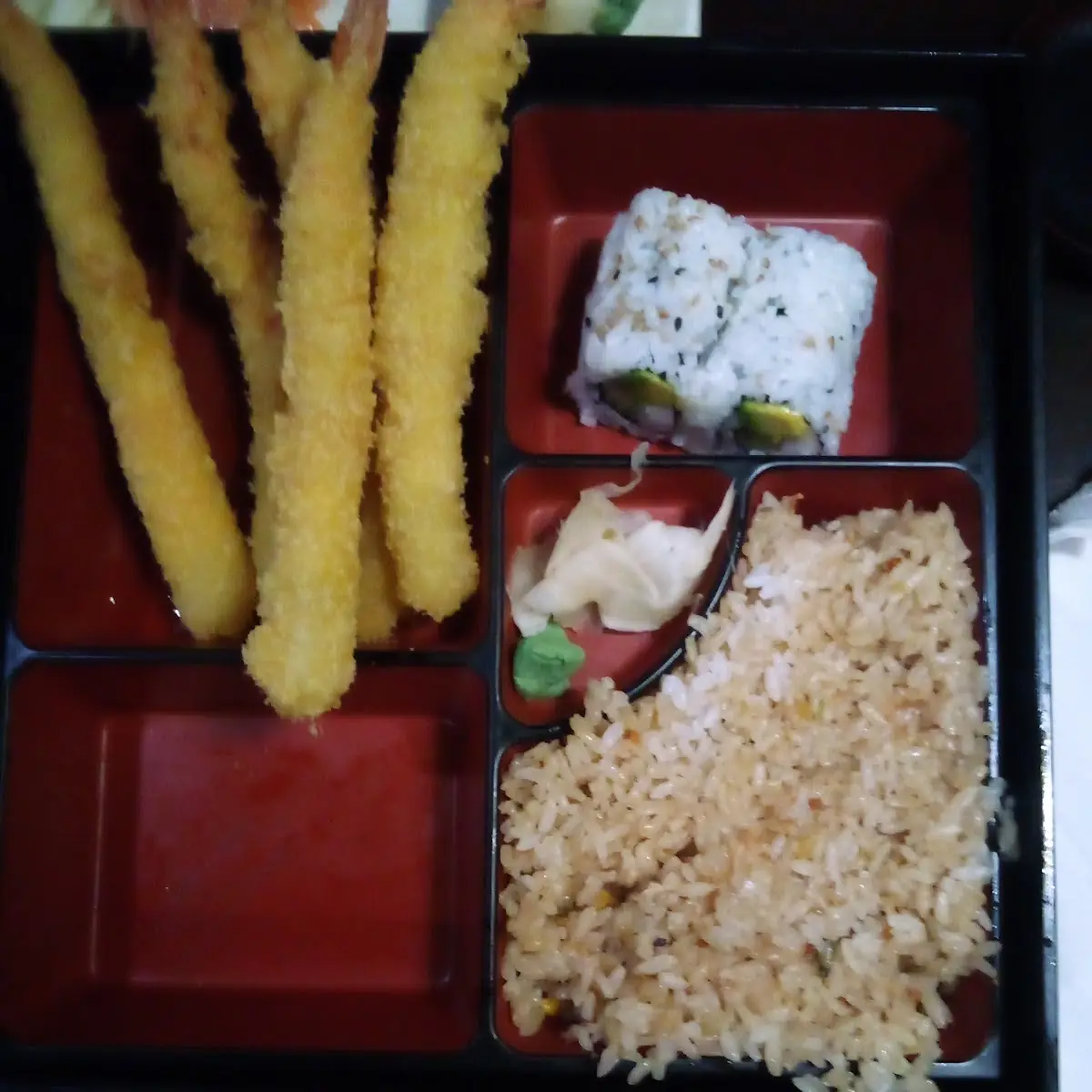 Shrimp Bento Box