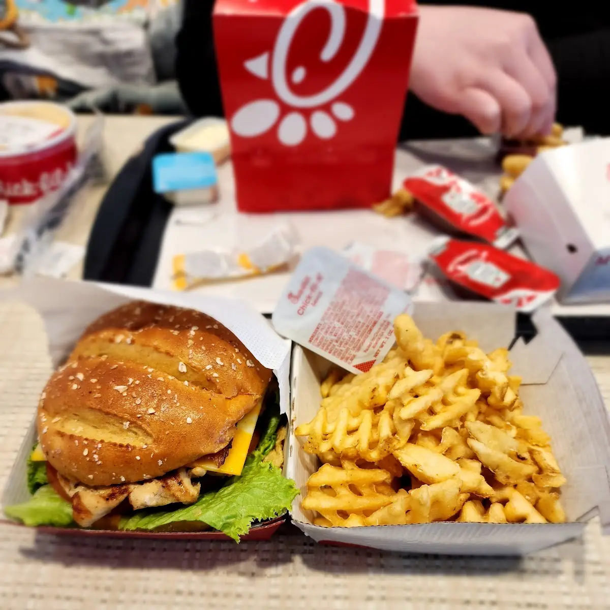 Grilled Chicken Club Meal