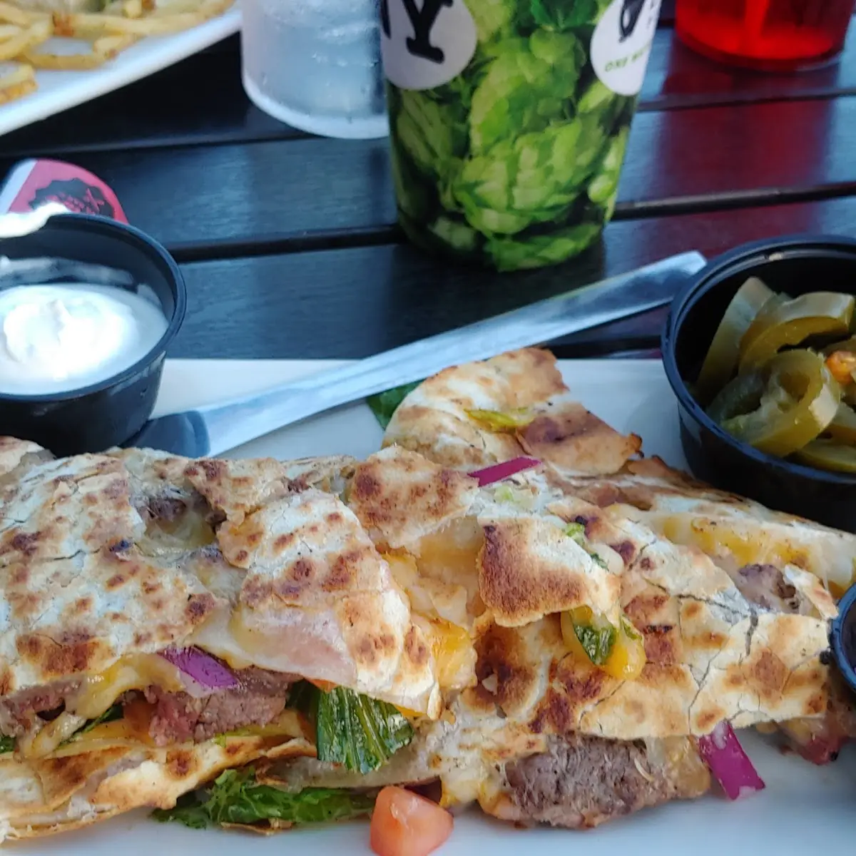 Chicken or Steak Quesadilla